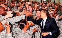 Obama vikists Iraq